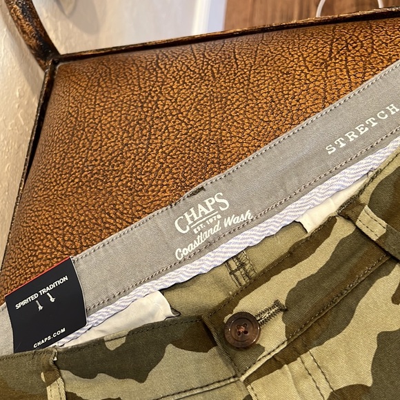 New Ralph Lauren’s Chaps Camouflage Cargo Short 2 pockets front, 2 side, 2 rear! - Picture 2 of 8